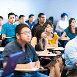 Students in classroom